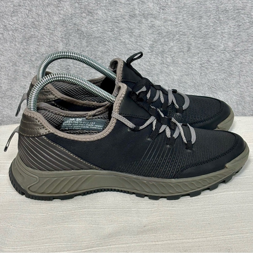 BareTraps Malina Lace Up Sneakers Shoes-Black/Gray-Women Size 8 - Picture 1 of 9